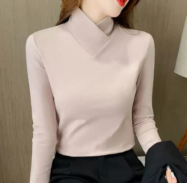Sherie™ Chic High-Neck Sweater