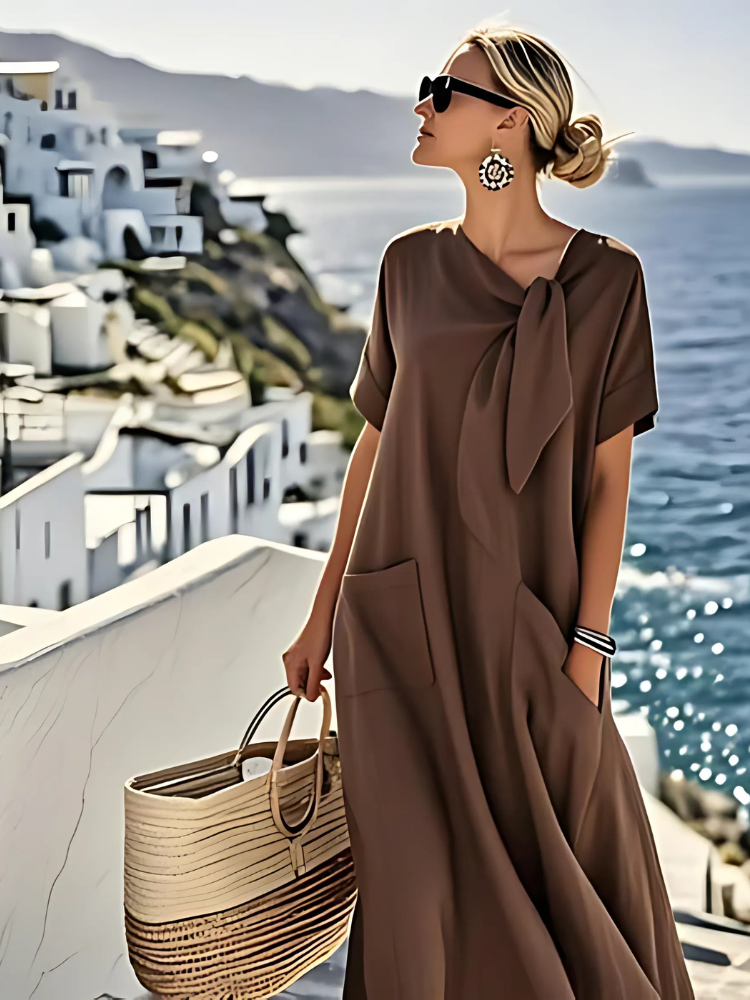 Ella™ Elegant Dress with Pockets