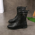 Liana™ Stylish Round-Toe Ankle Boots