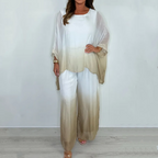 Gradient Two Piece Set Loose Lightweight Casual
