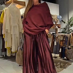 Georgina™ Chic Off-Shoulder Ensemble