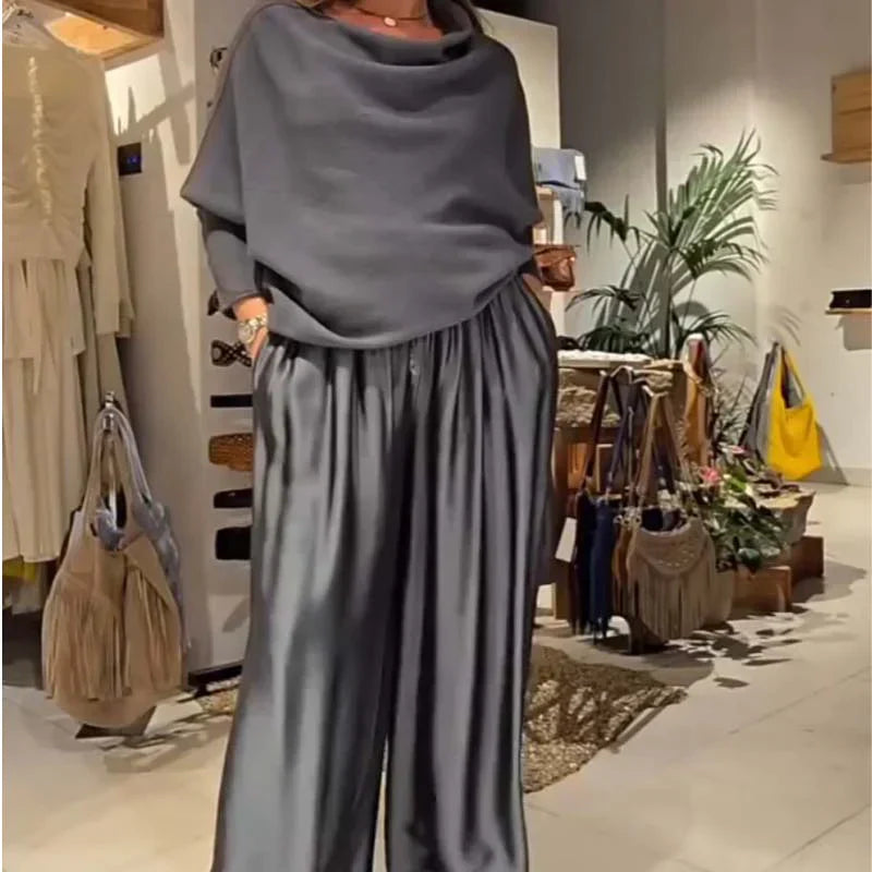 Georgina™ Chic Off-Shoulder Ensemble