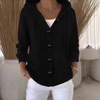 Women’s Solid Color Long Sleeve Cardigan Sweater