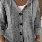 Women’s Solid Color Long Sleeve Cardigan Sweater